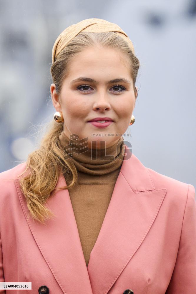 First Official Solo Job Of Princess Amalia - Netherlands