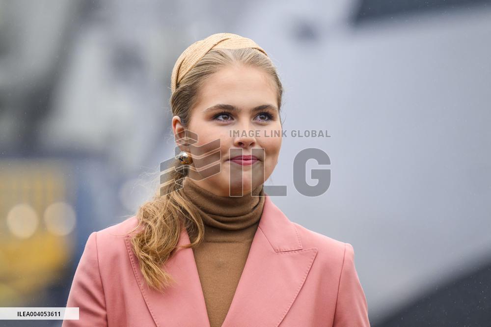 First Official Solo Job Of Princess Amalia - Netherlands