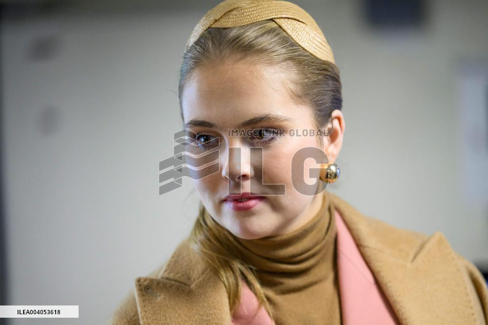 First Official Solo Job Of Princess Amalia - Netherlands