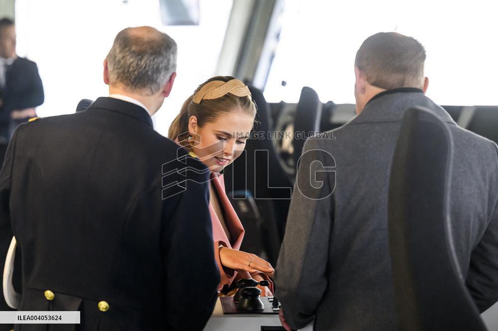 First Official Solo Job Of Princess Amalia - Netherlands