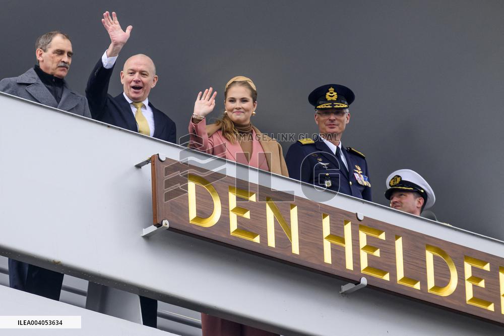 First Official Solo Job Of Princess Amalia - Netherlands