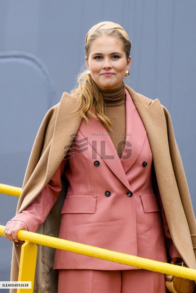 First Official Solo Job Of Princess Amalia - Netherlands