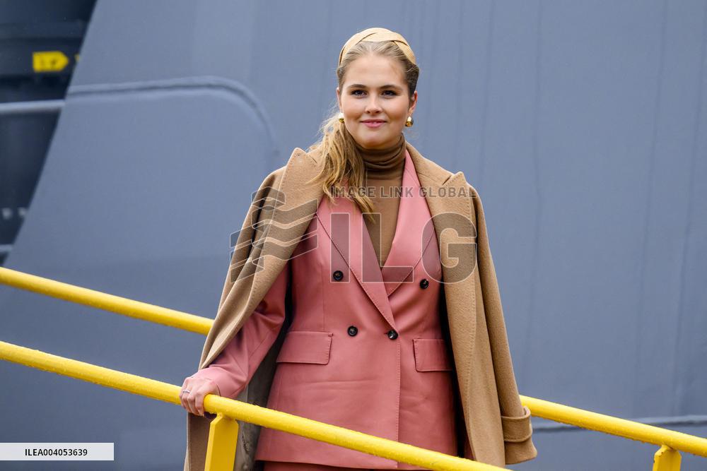 First Official Solo Job Of Princess Amalia - Netherlands