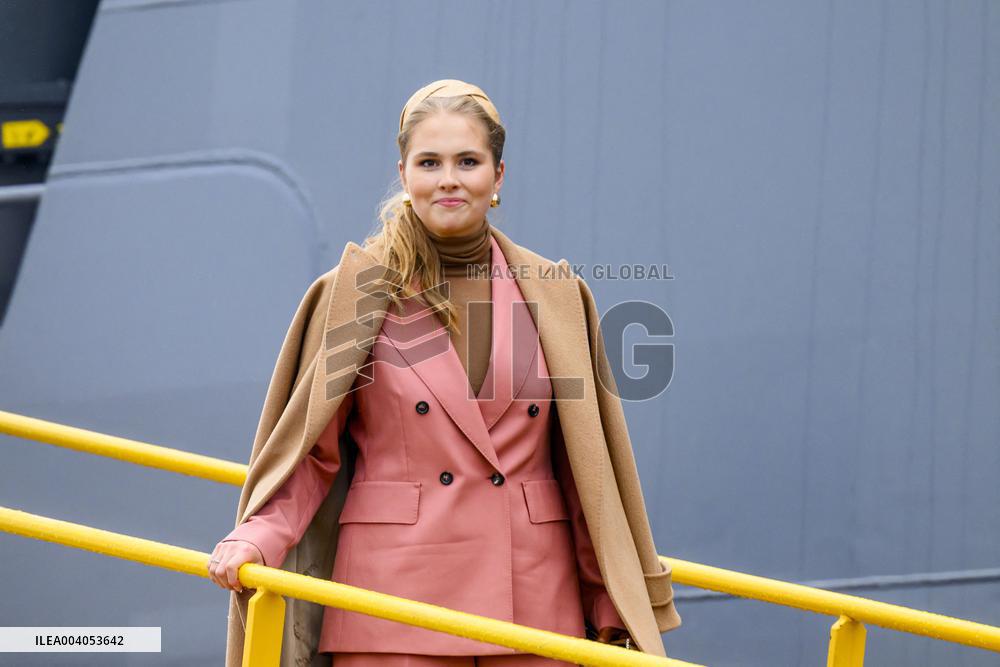 First Official Solo Job Of Princess Amalia - Netherlands