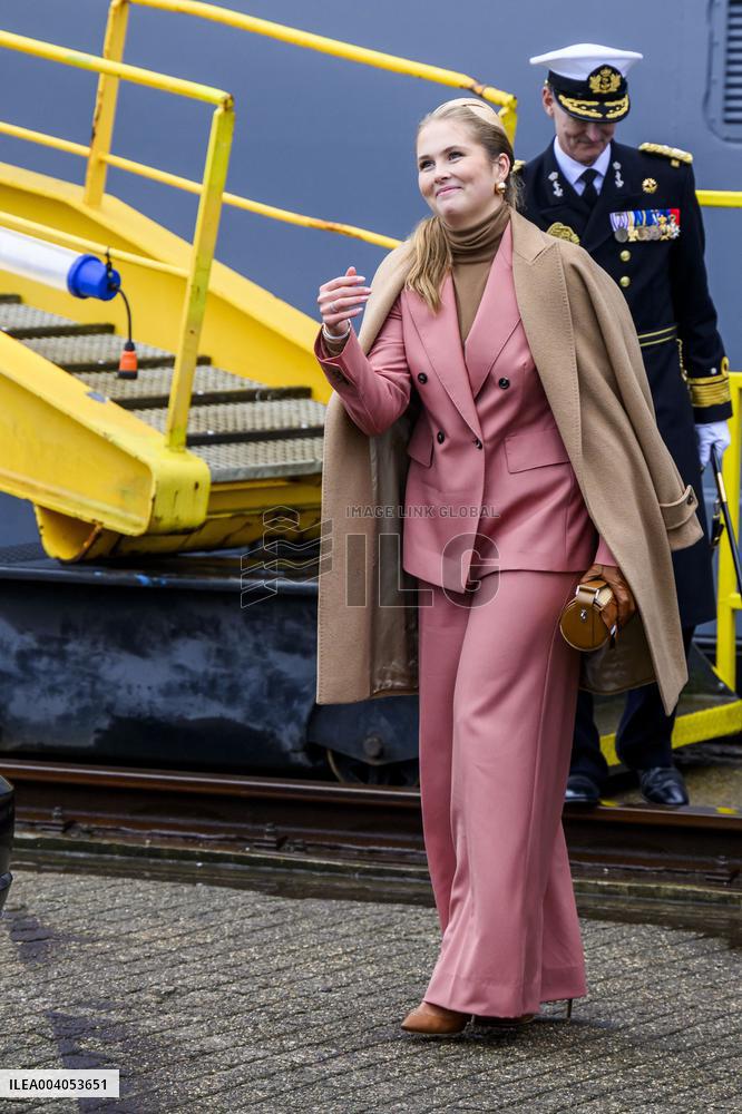 First Official Solo Job Of Princess Amalia - Netherlands