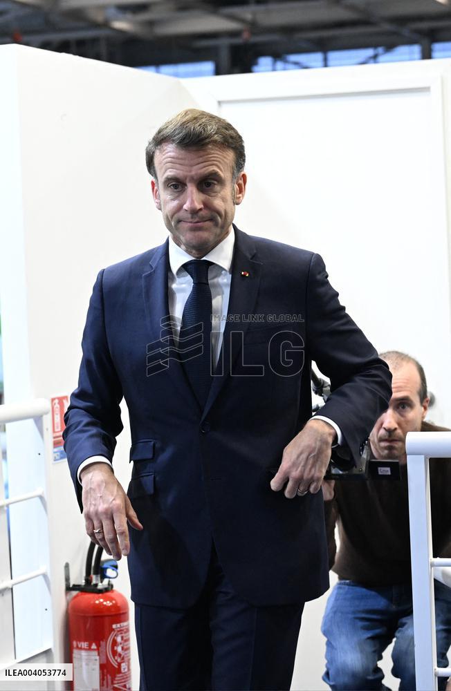 Statement by President Macron following the Mulhouse attack, at Agricultural Fair - Paris