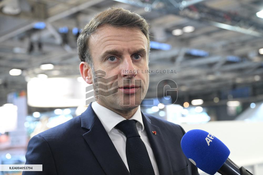 Statement by President Macron following the Mulhouse attack, at Agricultural Fair - Paris