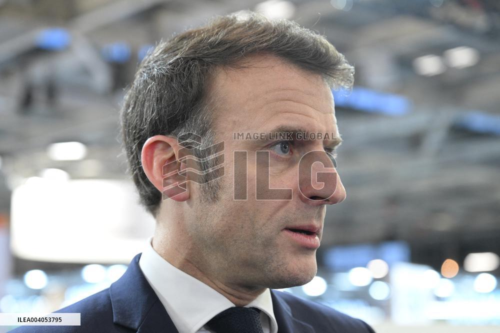 Statement by President Macron following the Mulhouse attack, at Agricultural Fair - Paris