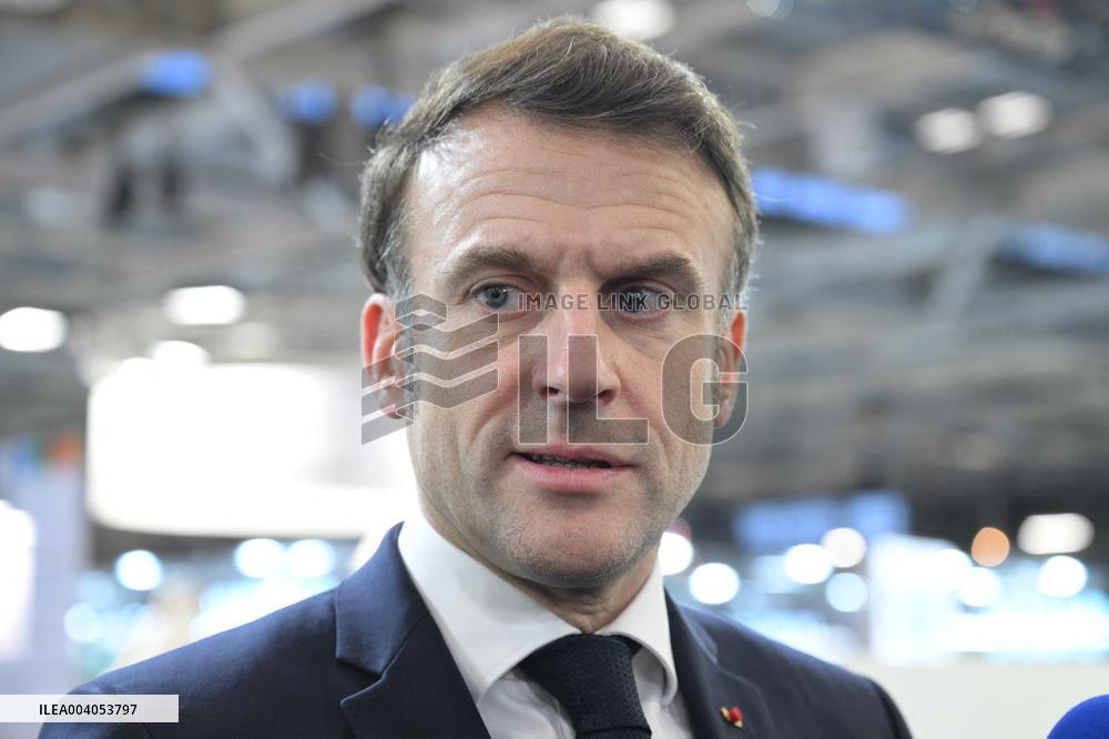 Statement by President Macron following the Mulhouse attack, at Agricultural Fair - Paris