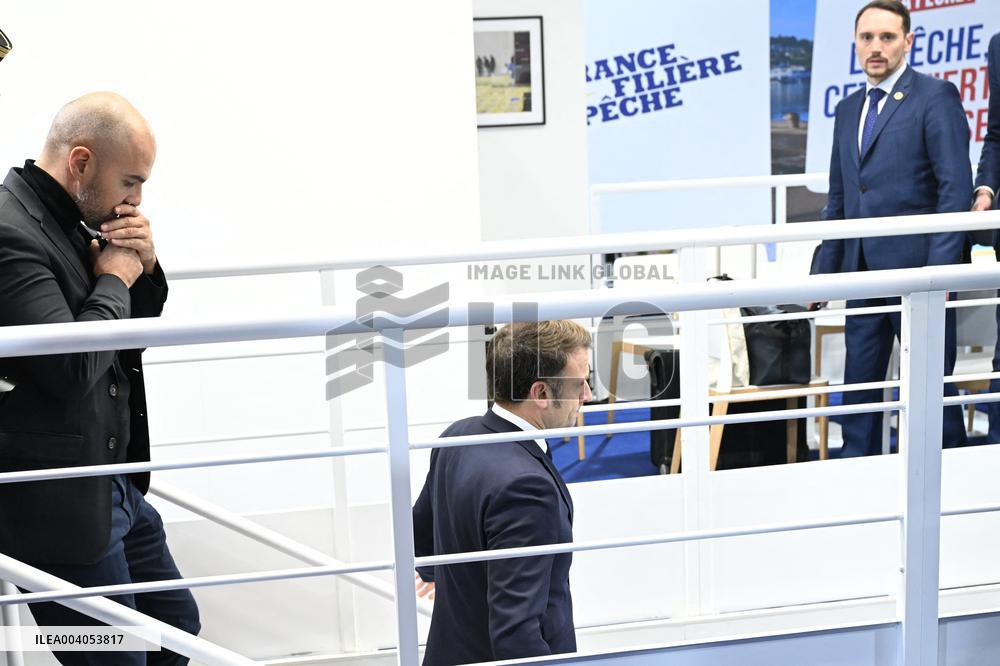 Statement by President Macron following the Mulhouse attack, at Agricultural Fair - Paris