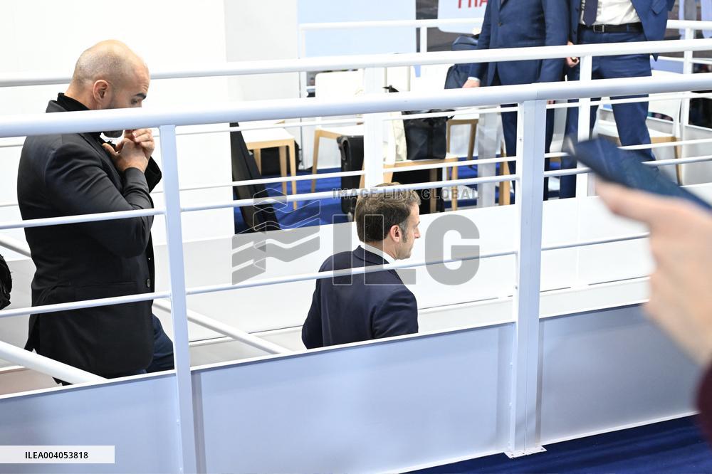 Statement by President Macron following the Mulhouse attack, at Agricultural Fair - Paris