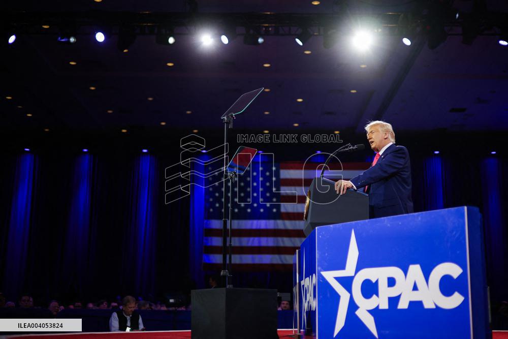 MD: President Donald Trump speaks at CPAC 2025