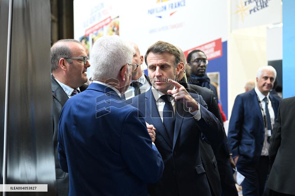 Statement by President Macron following the Mulhouse attack, at Agricultural Fair - Paris