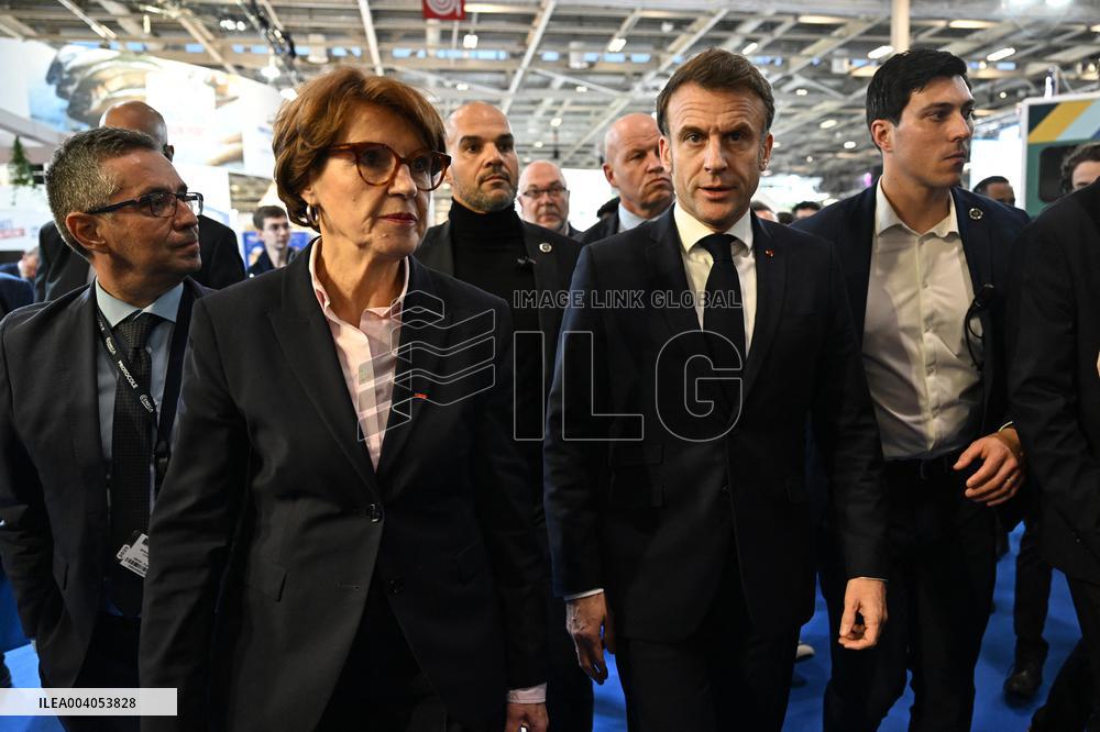 Statement by President Macron following the Mulhouse attack, at Agricultural Fair - Paris