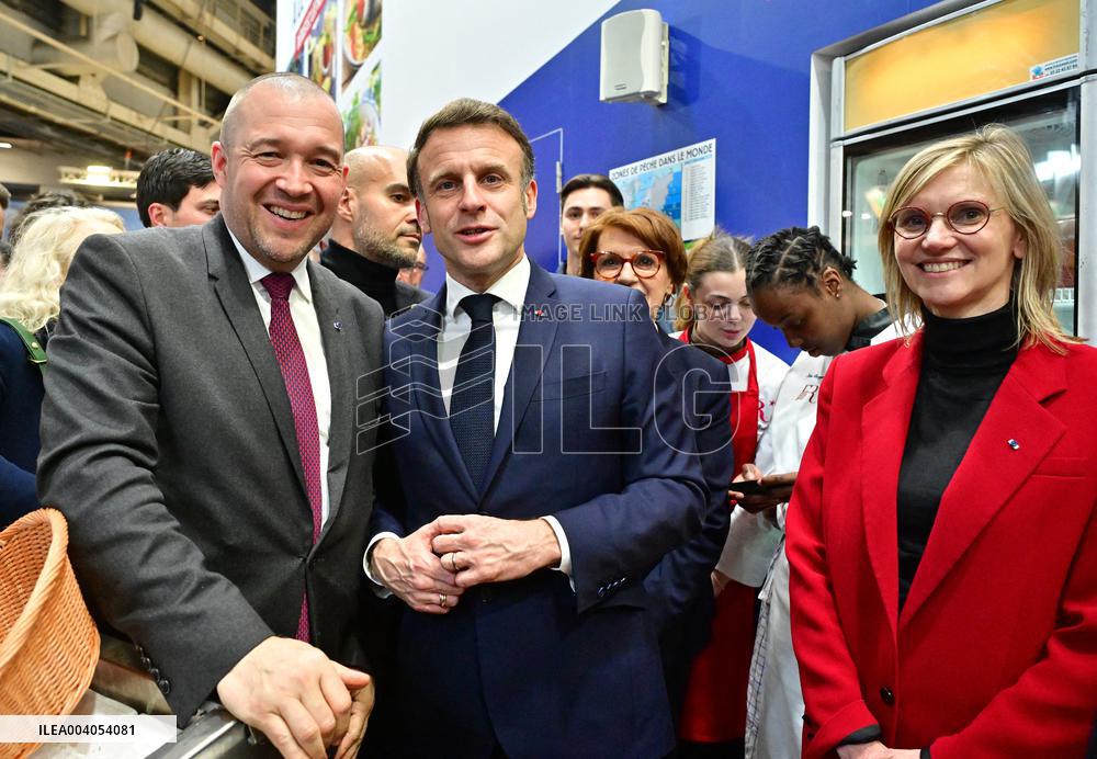 Macron inaugurates the International Agricultural Show - Paris