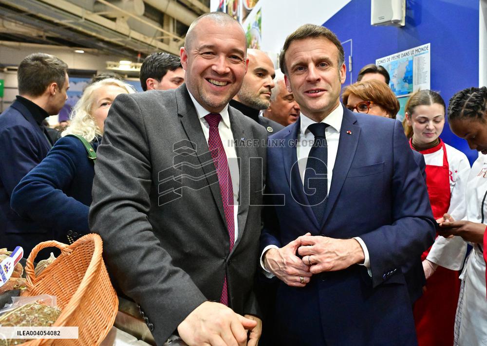 Macron inaugurates the International Agricultural Show - Paris