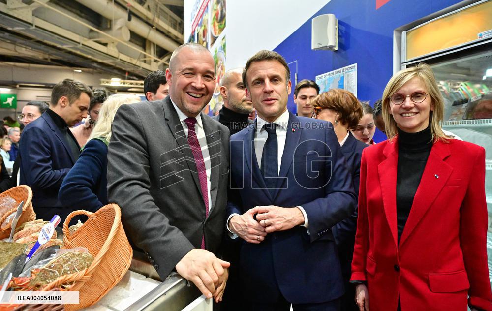 Macron inaugurates the International Agricultural Show - Paris