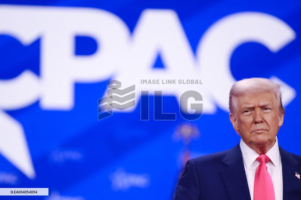 Donald Trump At CPAC 2025 - Maryland