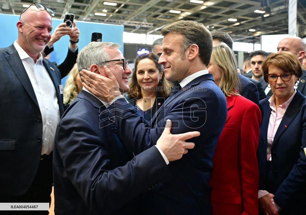Macron inaugurates the International Agricultural Show - Paris