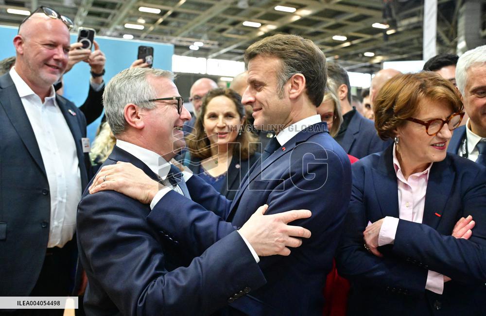 Macron inaugurates the International Agricultural Show - Paris