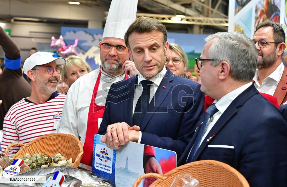 Macron inaugurates the International Agricultural Show - Paris