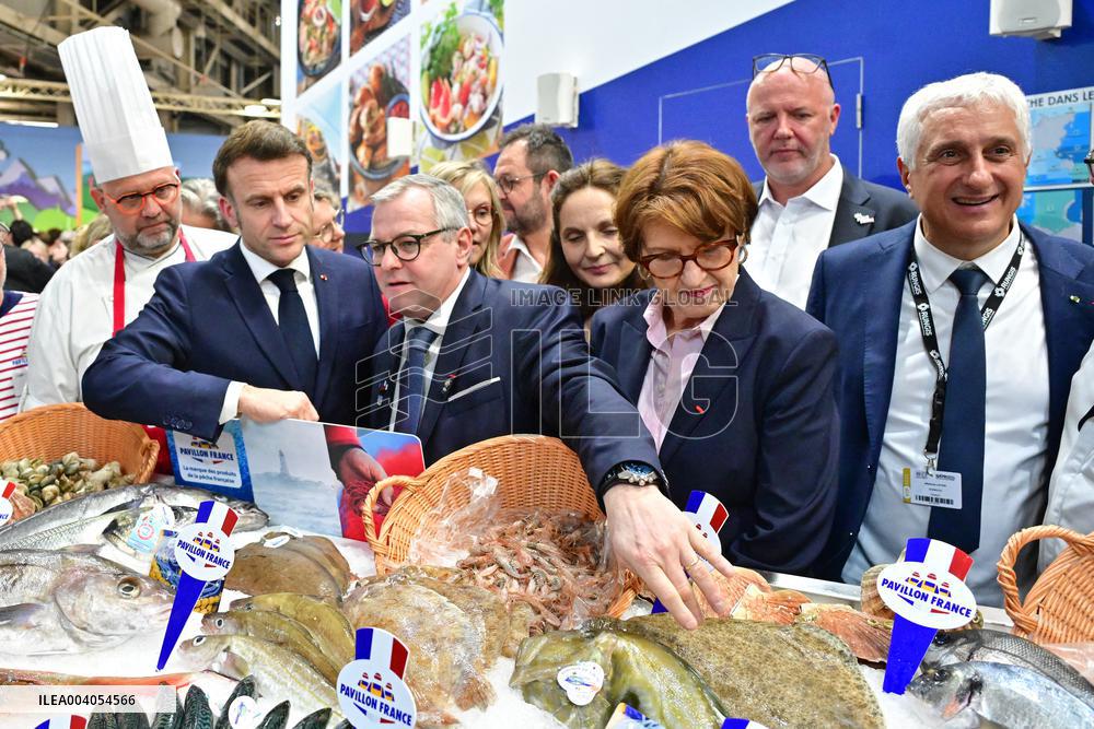 Macron inaugurates the International Agricultural Show - Paris