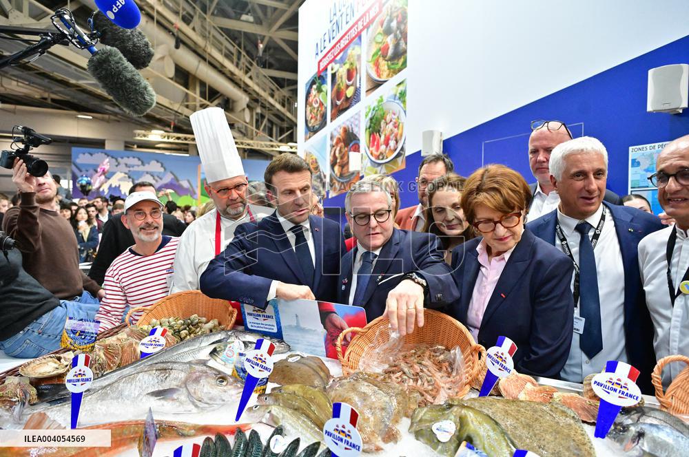 Macron inaugurates the International Agricultural Show - Paris