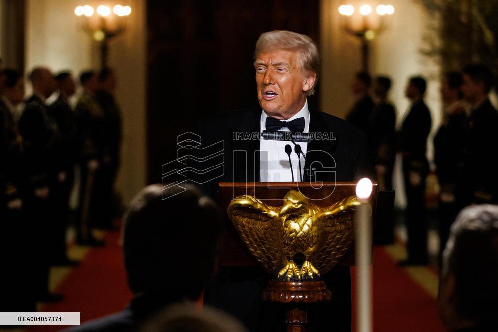 DC: President Trump Hosts National Governors Association Dinner at the White House