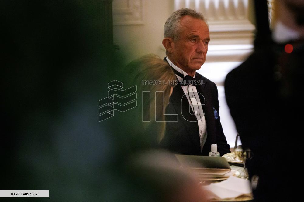 DC: President Trump Hosts National Governors Association Dinner at the White House