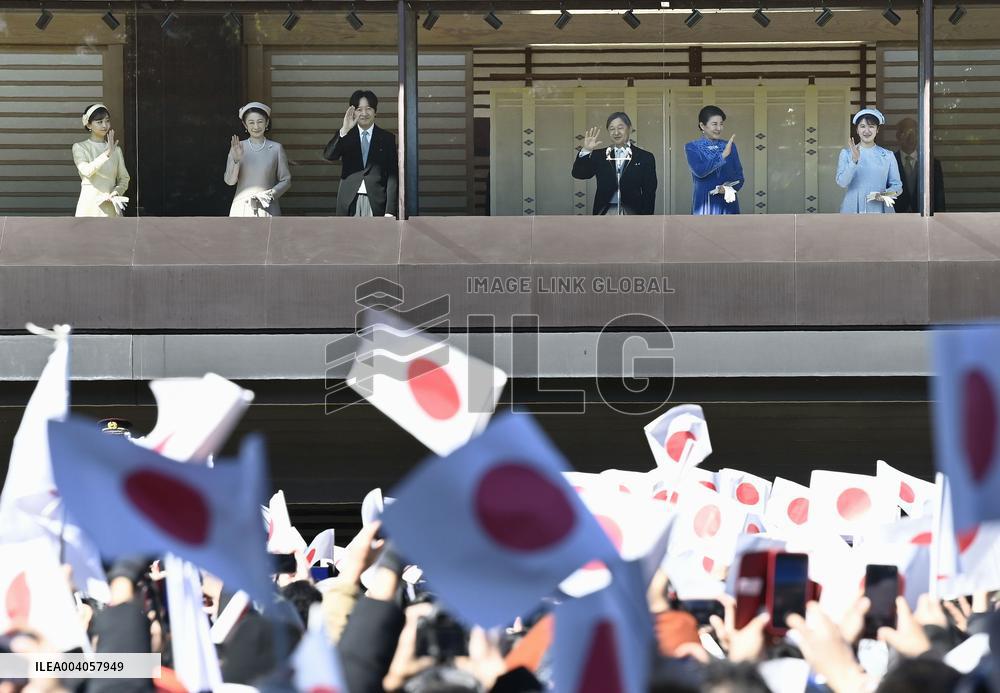 Japanese emperor's 65th birthday