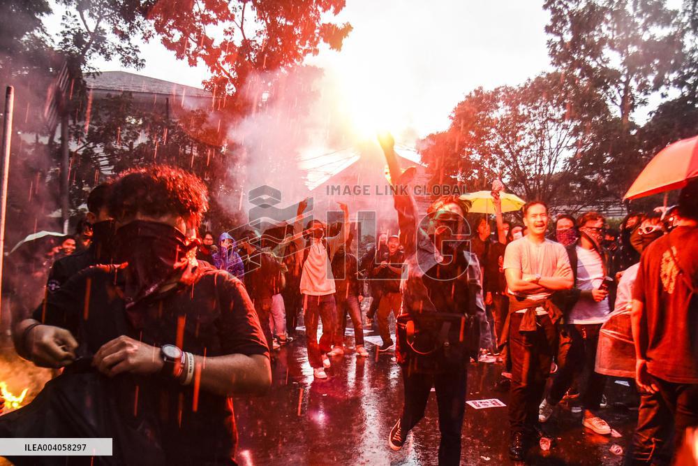 Student Demonstration in Bandung - Indonesia