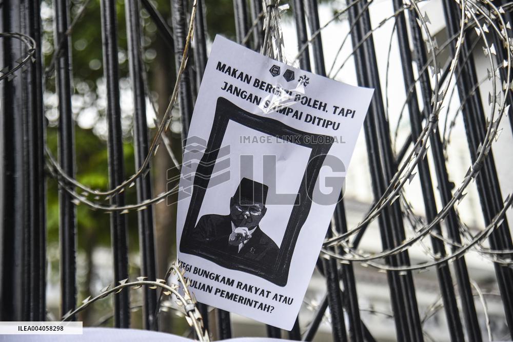 Student Demonstration in Bandung - Indonesia