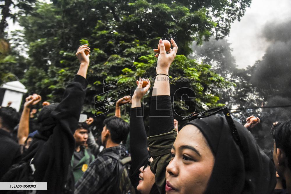 Student Demonstration in Bandung - Indonesia