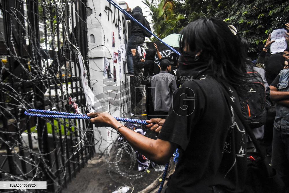 Student Demonstration in Bandung - Indonesia