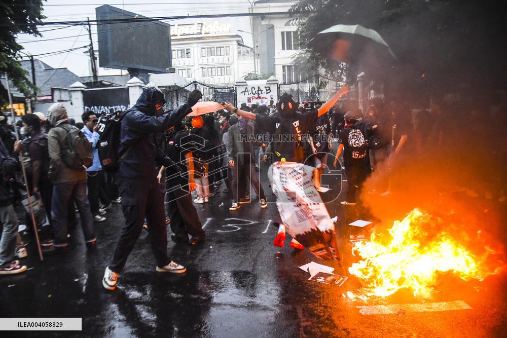 Student Demonstration in Bandung - Indonesia
