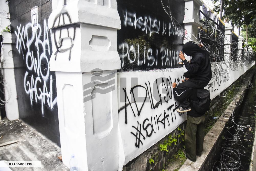 Student Demonstration in Bandung - Indonesia