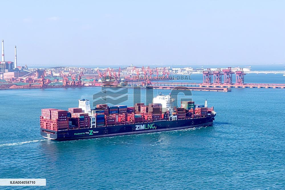 Qingdao Port Container Trade