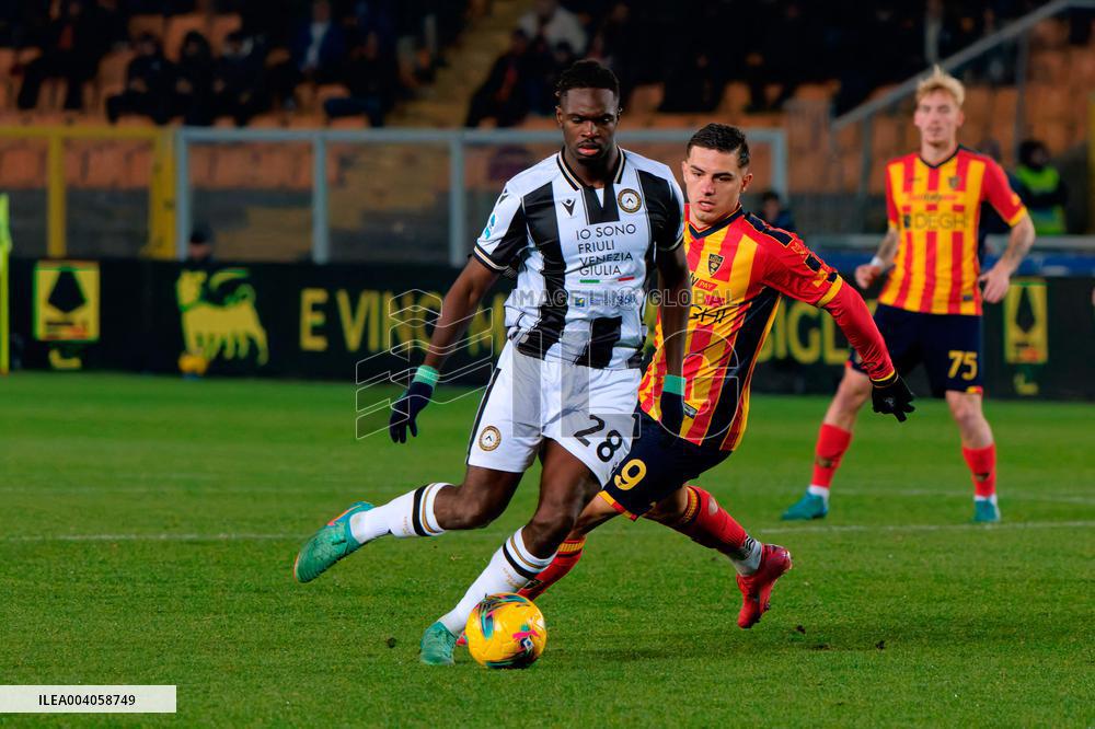 Serie A - US Lecce vs Udinese Calcio