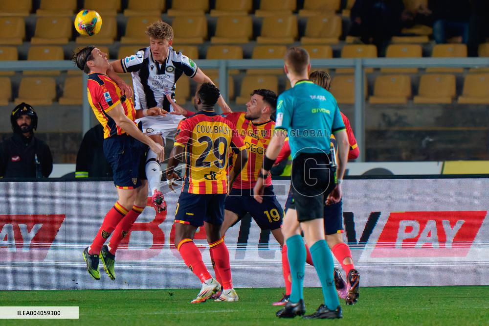 Serie A - US Lecce vs Udinese Calcio