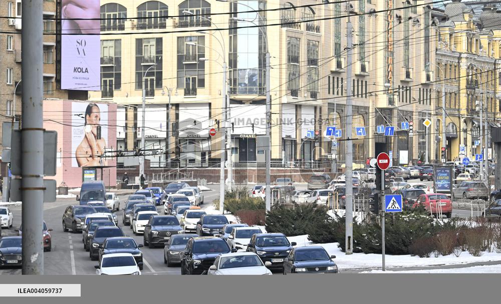 People of Kiev in February 2025