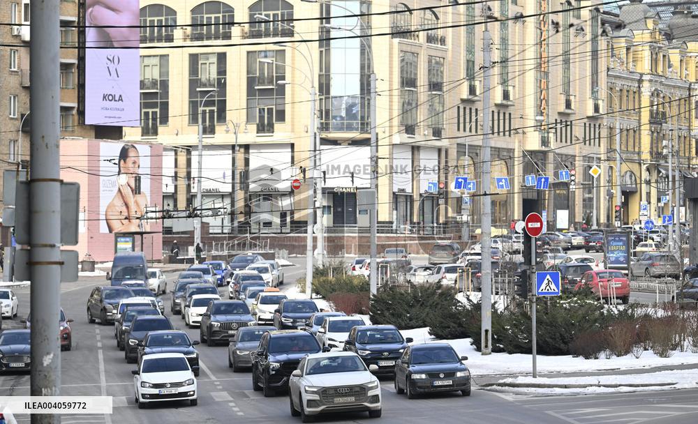 People of Kiev in February 2025