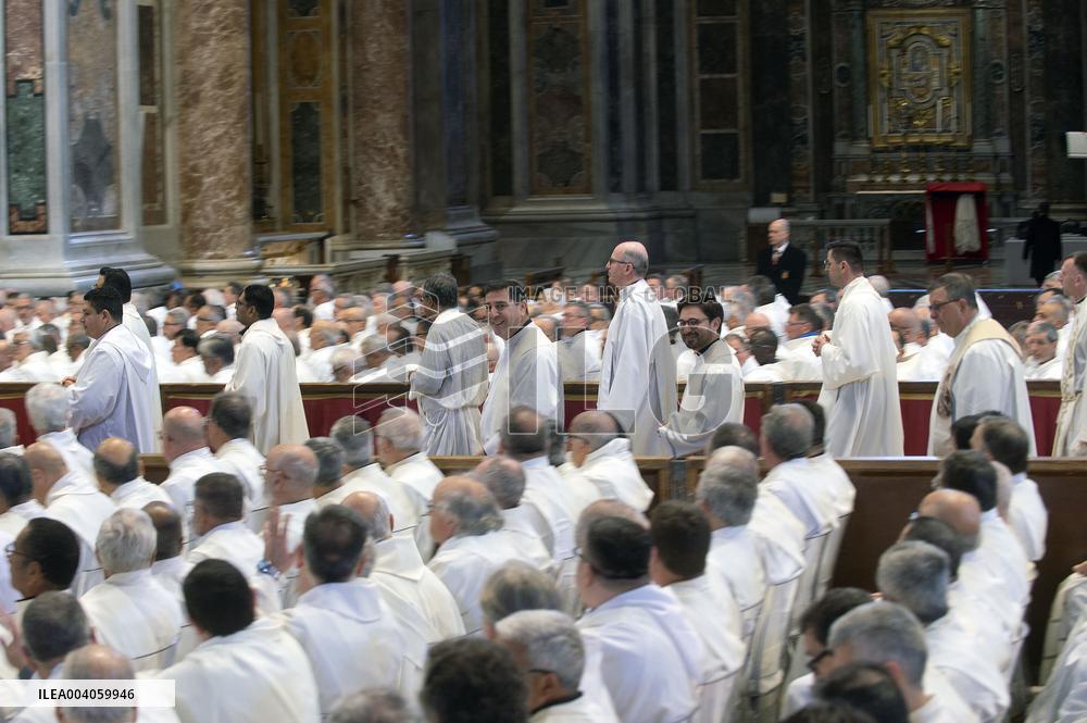 Mass for the Jubilee of Deacons in St Peter's Basilica - Vatican