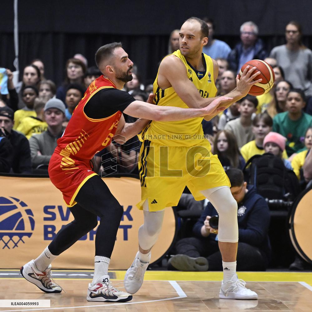 EUROBASKET QUALIFIER SWEDEN MONTENEGRO