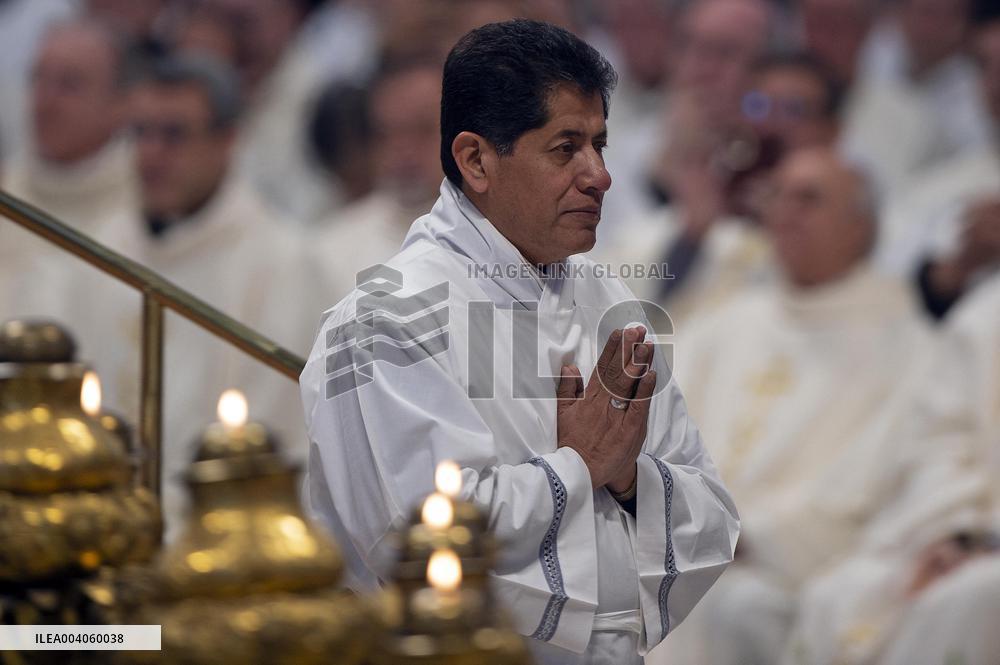 Mass for the Jubilee of Deacons in St Peter's Basilica - Vatican