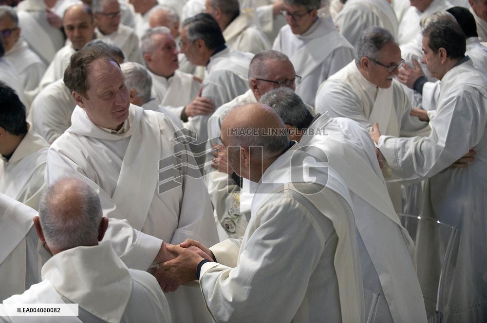 Mass for the Jubilee of Deacons in St Peter's Basilica - Vatican