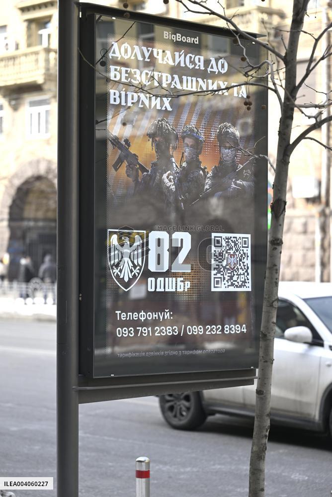 People of Kiev in February 2025