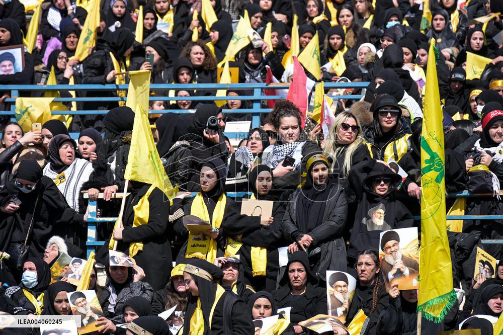 Funeral of Hassan Nasrallah and Hashem Safieddine - Beirut