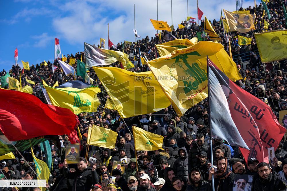 Funeral of Hassan Nasrallah and Hashem Safieddine - Beirut