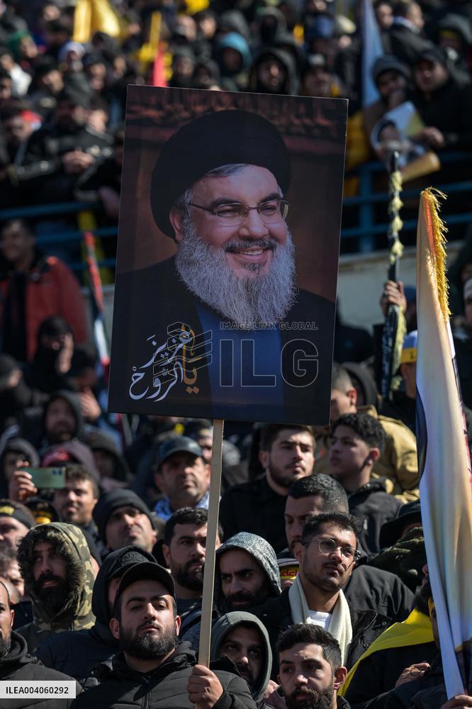 Funeral of Hassan Nasrallah and Hashem Safieddine - Beirut