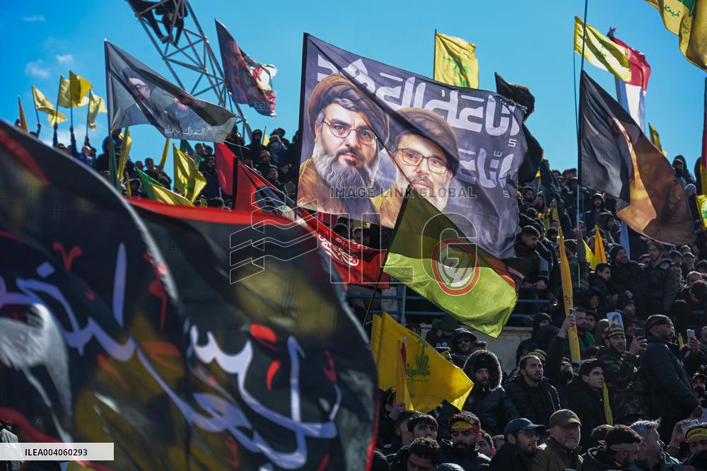 Funeral of Hassan Nasrallah and Hashem Safieddine - Beirut